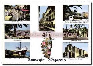 Modern Postcard From Ajaccio Remember entertainer heraldist