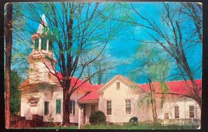 Vintage Postcard 1950's First Presbyterian Church, Vienna, Virginia (VA)