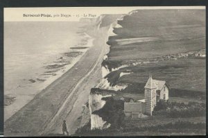 France Postcard - Berneval Plage, Pres Dieppe - La Plage   T1856