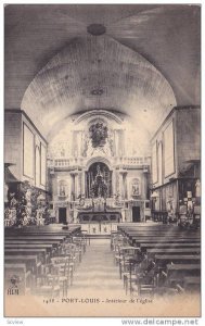 Interieur De l'Eglise, Port-Louis (Morbihan), France, 1900-1910s