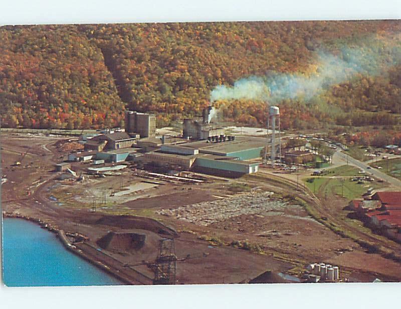 Unused Pre-1980 FACTORY SCENE Munising Michigan MI c6622