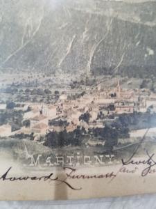 Antique Postcard entitled Martigny  