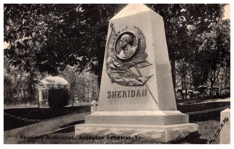 Virgina , Sheridan's Monument , Arlington Cemetery