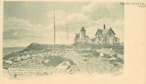 C-1905 Lighthouse Eastern Point Mother Ann Gloucester Massachusetts 9830