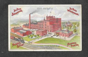 1914 Postcard Dubois Budweiser Brewing CO Lickingville PA!