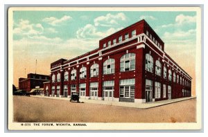 The Forum Wichita Kansas Vintage Standard View Postcard