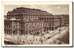 Old Postcard Wien Staatsope