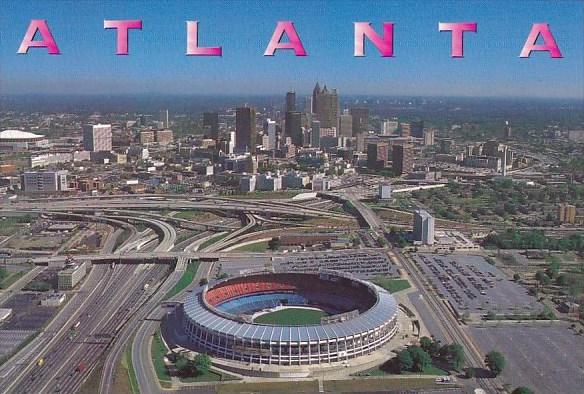 #481 Fulton County Stadium Aerial