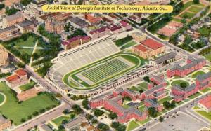 GA - Atlanta.Georgia Institute of Technology, Aerial View            