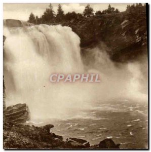 Postcard Modern Tannfors Wasserfall