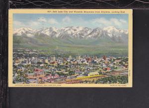 Bird's Eye View,Salt Lake City,UT Postcard 