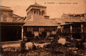 Spain Toledo Casa del Greco Jardin