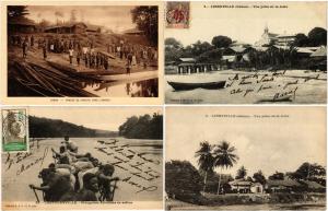 GABON, CENTRAL AFRICA 100 CPA Vintage Postcards pre-1960 (L3297)