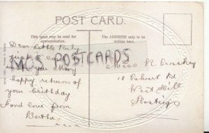 Genealogy Postcard - Crosskey - 18 Calvert Road, West Hill, Hastings - Ref. R349