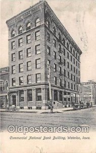 Commercial National Bank Building Waterloo, Iowa, USA 1910 small tear bottom ...