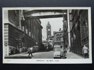 Birmingham BIG BRUM CLOCK - Old RP Postcard by Mason's