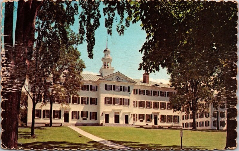 Dartmouth College Lake Sunapee Region New Hampshire Vintage Wooden Postcard 