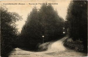 CPA VAUXRENARD - Routes de Fleurie et Chiroubles (635681)