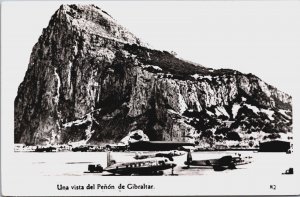 Gibraltar The Rock Vintage RPPC C117