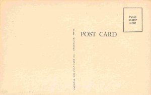 High School & Auditorium White River Junction Vermont postcard