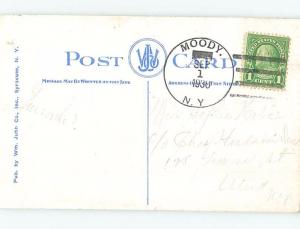 W-Border HOSPITAL SCENE Adirondacks - Tupper Lake New York NY d5859