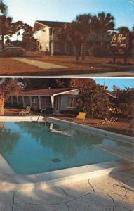 Sarasota Florida La Rue Motel Apartment Multiview Vintage Postcard K73302