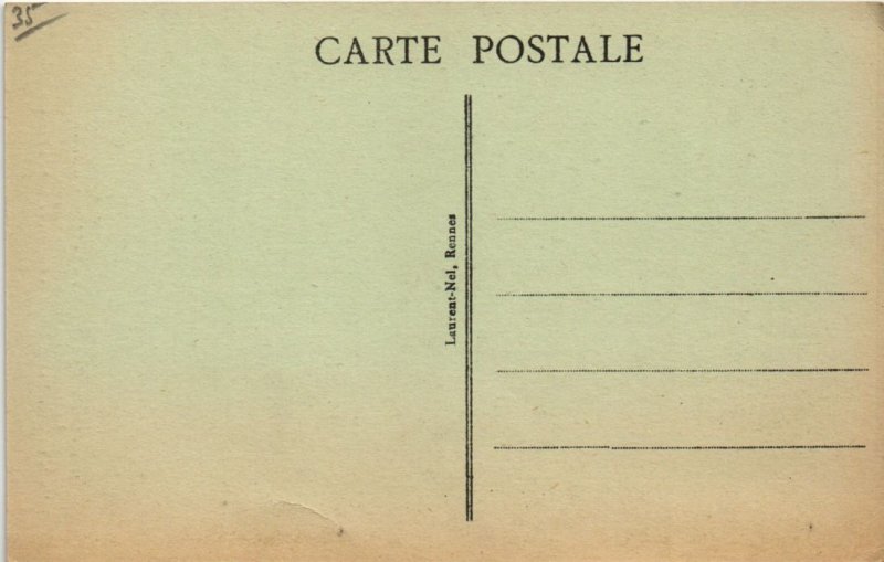 CPA COMBOURG Le Chateau - Interieur - La Bibliotheque (1251383)