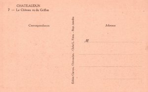 Le Chateau vu du Griffon,Chateaudun,France BIN