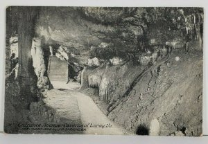 Virginia Entrance Avenue Caverns of Luray Va c1907 to Gettysburg Postcard P17