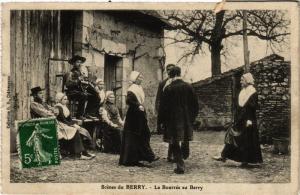 CPA Scénes du Berry La Bourrée au Berry FRANCE FOLKLORE (789567)