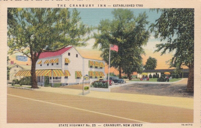 New Jersey Cranbury The Cranbury Inn State Highway #25 Curteich sk2602