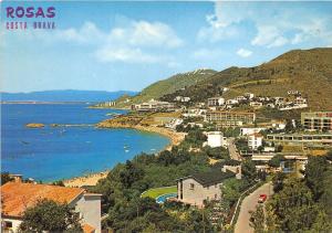 BR1679 Spain Costa Brava Roses panorama