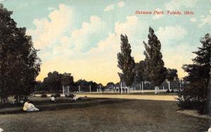 TOLEDO, OH Ohio         OTTAWA PARK        1911 Postcard