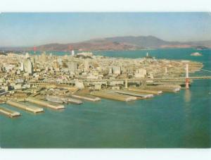 Unused Pre-1980 AERIAL VIEW OF TOWN San Francisco California CA n1809@