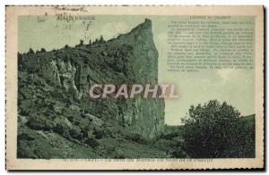 Old Postcard Auvergne Legend Chambon Tooth marsh or skip the Maid