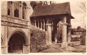 BR65380 norman staircase  cathedral  canterbury  uk