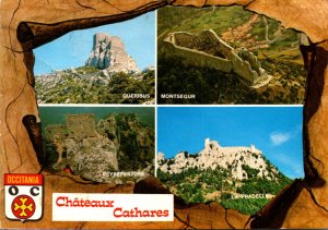 France Garonne Chateaux Cathares Multi View 1985