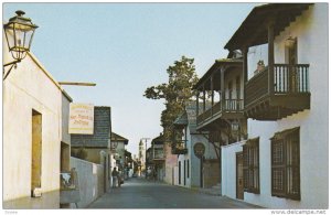ST. AUGUSTINE, Florida; San Augustin Antiguo, Restored Calle Real, Casa Galle...