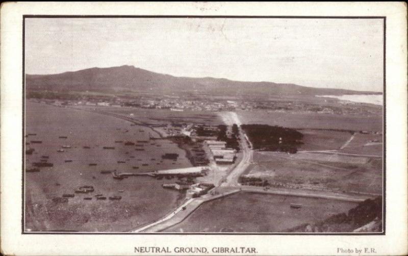 Gibraltar - Neutral Ground c1905 Postcard