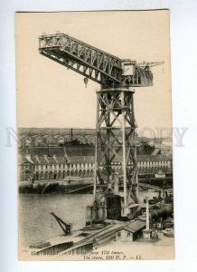 191159 FRANCE BREST La Grue jorce 150 tonnes Crane Vintage