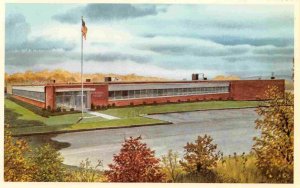 General Foods Corp Distribution Center Y&S Railroad Howard Fogg artist postcard