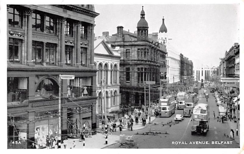 Royal Avenue Belfast Ireland 1962 