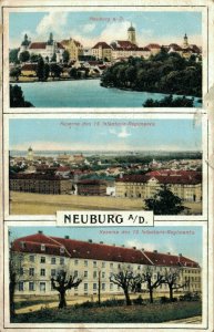 Germany Neuburg an der Donau Vintage Postcard 03.26