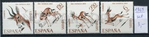 265768 Spanish Sahara 1969 year MNH stamps set gazelles