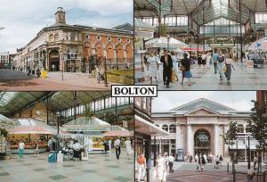 Bolton Abbey Market Hall Howarths Fruit & Vegetable Stall Postcard