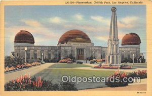 Planetarium, Griffith Park Space Los Angeles, CA, USA Unused 