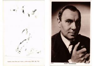 CPA AK Ralph Richardson FILM STAR (555857)