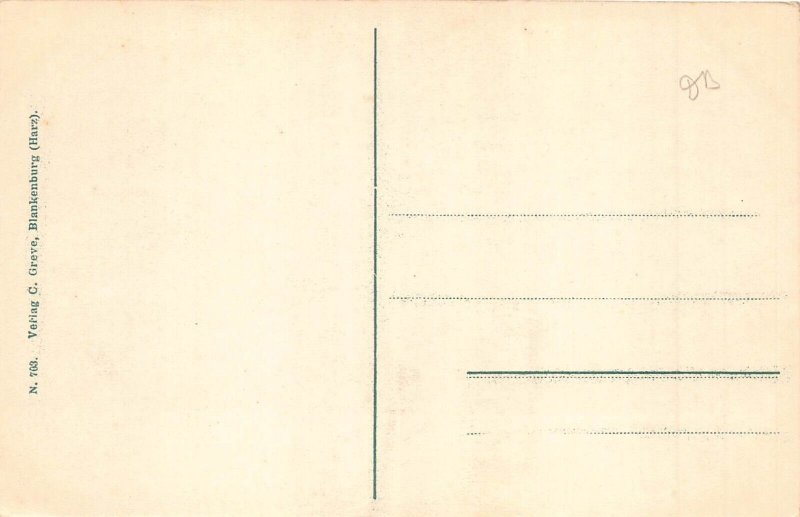 Germany Goslar i Harz Torbogen am Frankenberger Plan postcard