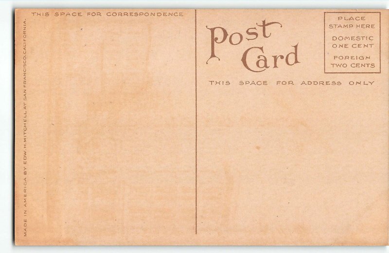 TOTEM POLE, PIONEER SQUARE, SEATTLE, WASHINGTON - c1910 Postcard