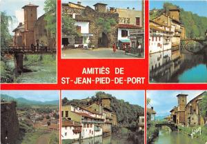 BR8767 Saint jean Pied de Port multi views France